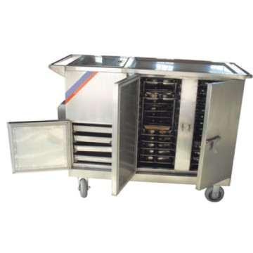 THR-FC001 Aço Inoxidável Electric Heated Food Cart